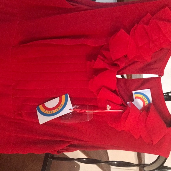 ModCloth red dress, Sz 10. NWT, Gorgeous! - Picture 2 of 4